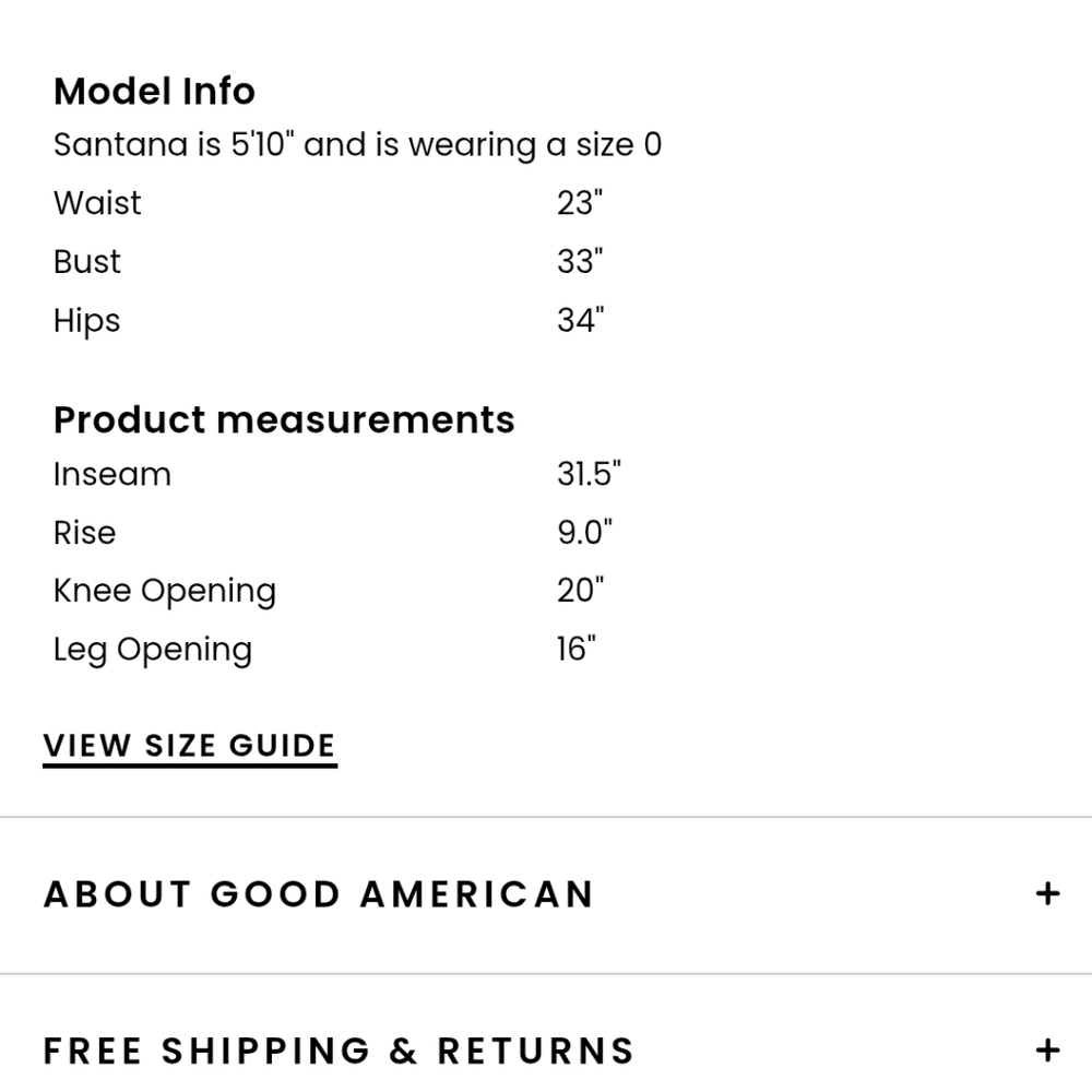 Revolve GOOD 90's YOKE Jeans in Indigo 633 Good American Size 27 4 - Picture 4 of 12